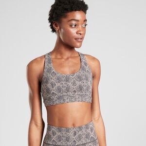 Athleta Snakeskin Sports Bra